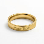 Personalized romantic ring gift - custom engraved jewelry keepsake expressing eternal love and commitment. This meaningful ring gift features handcrafted design with personalized message, perfect for engagements, anniversaries, or expressing deep romantic devotion. Premium luxury ring designed as an unforgettable keepsake for her. The personalized ring gift is crafted as the ultimate romantic keepsake - whether celebrating an engagement, anniversary, or expressing eternal commitment. Custom engraved design.