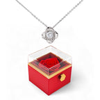 Personalized romantic necklace gift for her - custom jewelry keepsake expressing eternal love and timeless devotion. This meaningful gift for wife, girlfriend, soulmate, or beloved features a handcrafted pendant with personalized message that turns a simple piece of jewelry into an unforgettable keepsake. Perfect for anniversaries, engagements, Valentine's Day, or expressing deep romantic feelings. The personalized necklace gift is meticulously designed as luxury heart item for special occasions.
