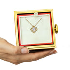 Personalized romantic necklace gift for her - custom jewelry keepsake expressing eternal love and timeless devotion. This meaningful gift for wife, girlfriend, soulmate, or beloved features a handcrafted pendant with personalized message that turns a simple piece of jewelry into an unforgettable keepsake. Perfect for anniversaries, engagements, Valentine's Day, or expressing deep romantic feelings. The personalized necklace gift is meticulously designed as luxury heart item for special occasions.









