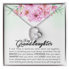 Brave Granddaughter - Forever Love Necklace - I Got You A Gift