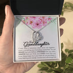 Brave Granddaughter - Forever Love Necklace - I Got You A Gift