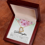Brave Granddaughter - Forever Love Necklace - I Got You A Gift