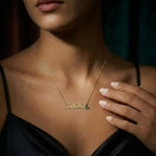 Personalized birthstone necklace gift for her - custom engraved jewelry keepsake expressing eternal love and timeless devotion. This meaningful gift for wife, girlfriend, soulmate, or beloved features a handcrafted pendant with personalized message that turns a simple piece of jewelry into an unforgettable keepsake. Perfect for anniversaries, engagements, Valentine's Day, or expressing deep romantic feelings. The personalized necklace gift is meticulously designed as a keepsake for special occasions.