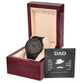 Dad's Love - Wooden Watch - I Got You A Gift