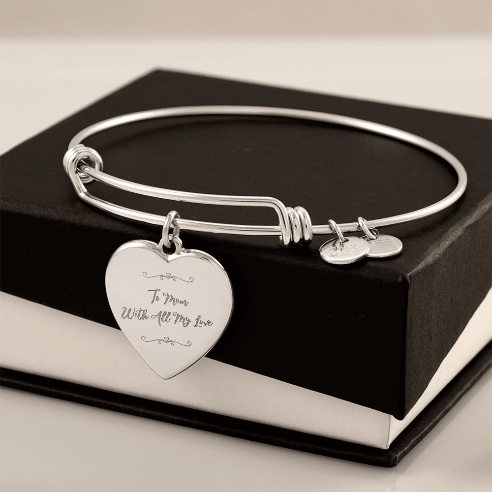 Personalized bracelet gift - custom engraved jewelry keepsake for meaningful moments together. This bracelet features handcrafted design with personalized message, making it an unforgettable gift for her, perfect for anniversaries, birthdays, or expressing feelings. Premium quality engraved bracelet designed as a luxury keepsake for special occasions. The personalized bracelet gift is crafted as a meaningful keepsake jewelry piece for beloved mothers - celebrating birthday and mothers day.