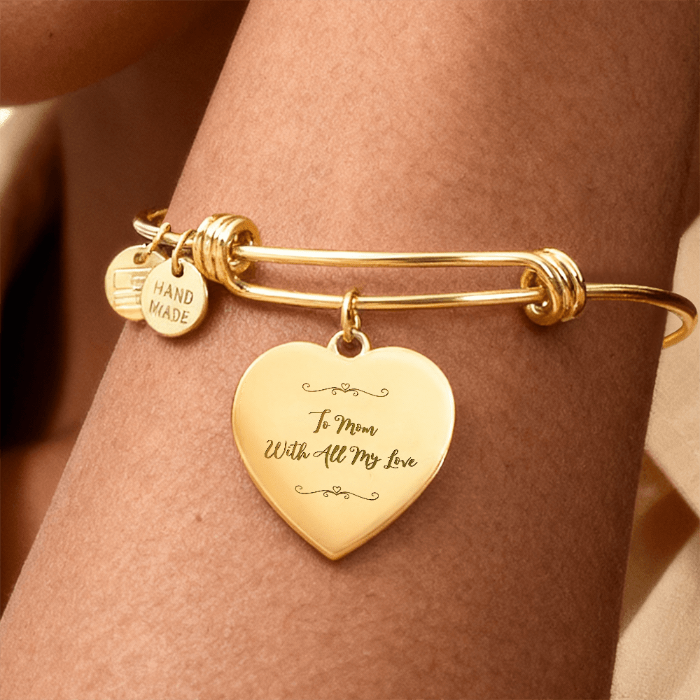 Personalized bracelet gift - custom engraved jewelry keepsake for meaningful moments together. This bracelet features handcrafted design with personalized message, making it an unforgettable gift for her, perfect for anniversaries, birthdays, or expressing feelings. Premium quality engraved bracelet designed as a luxury keepsake for special occasions. The personalized bracelet gift is crafted as a meaningful keepsake jewelry piece for beloved mothers - celebrating birthday and mothers day.