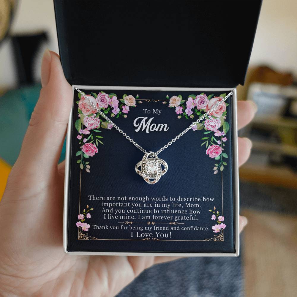 Forever Grateful - Love Knot Necklace - I Got You A Gift