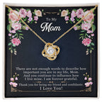 Forever Grateful - Love Knot Necklace - I Got You A Gift