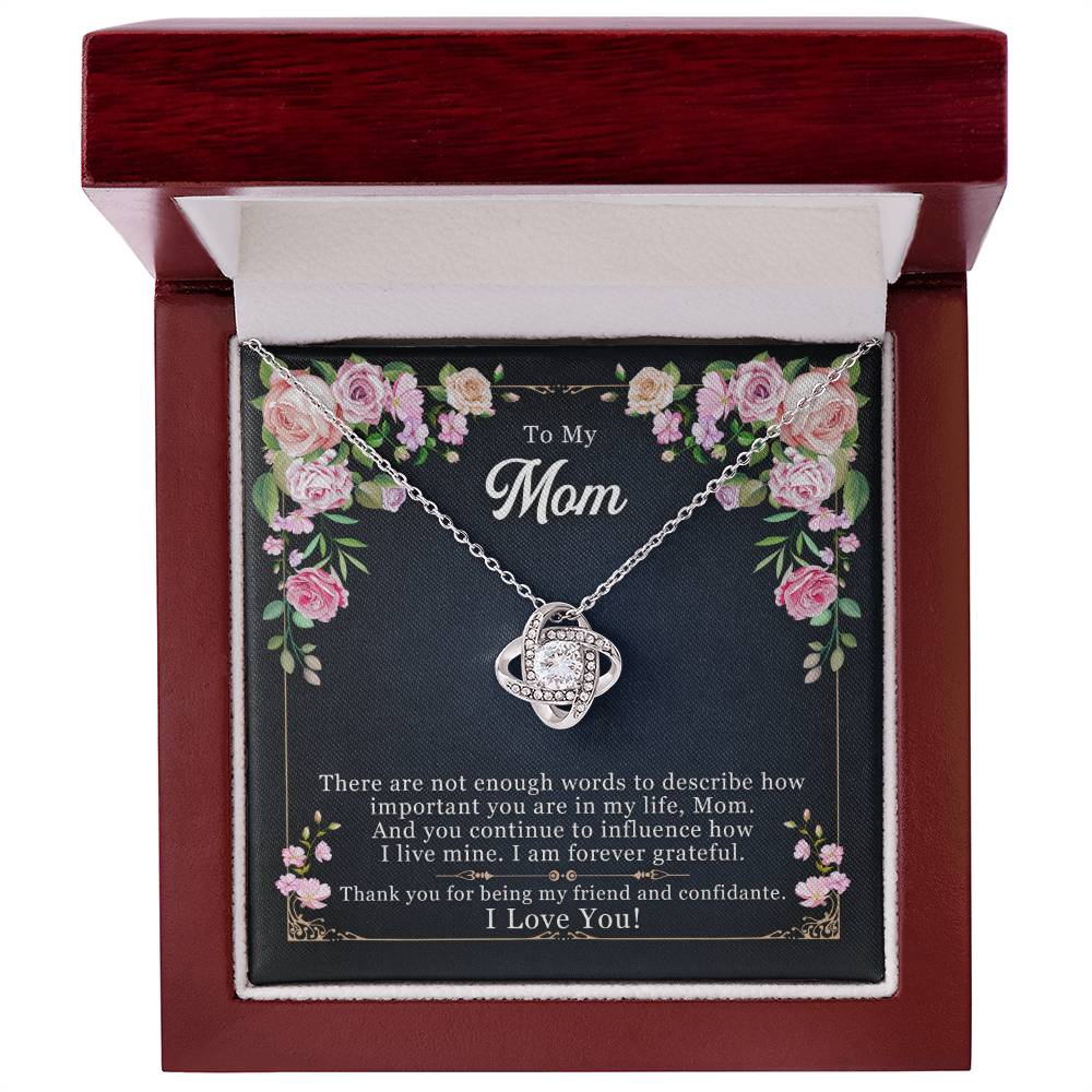 Forever Grateful - Love Knot Necklace - I Got You A Gift