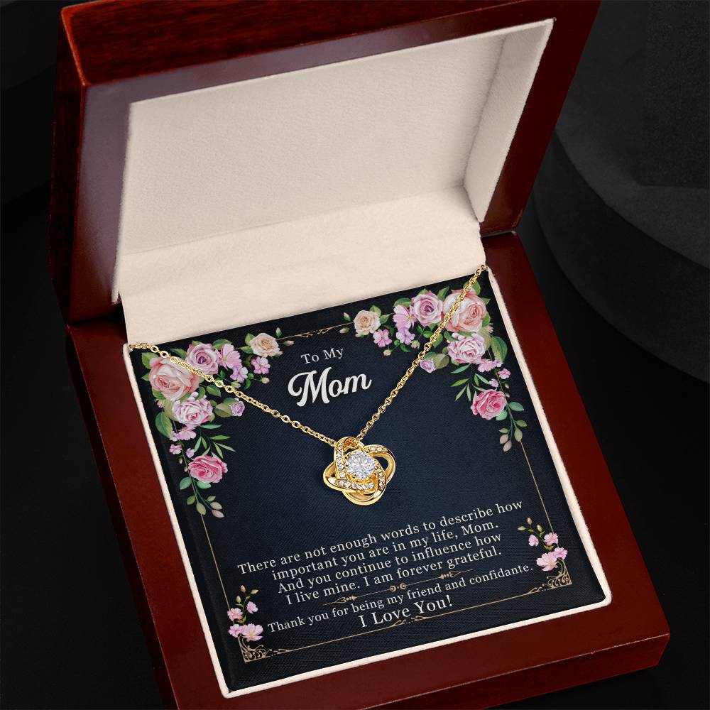 Forever Grateful - Love Knot Necklace - I Got You A Gift