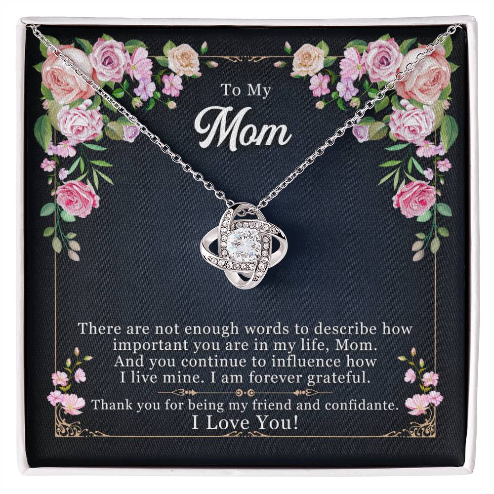 Forever Grateful - Love Knot Necklace - I Got You A Gift