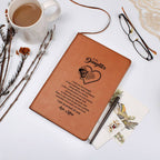 From Mother to Daughter - So Proud Of You - Premium Vegan Leather Journal - I Got You A Gift
