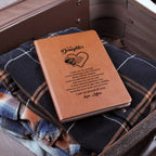 From Mother to Daughter - So Proud Of You - Premium Vegan Leather Journal - I Got You A Gift