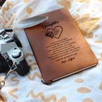 From Mother to Daughter - So Proud Of You - Premium Vegan Leather Journal - I Got You A Gift
