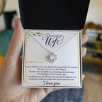 Future Wife - Love Knot Necklace - I Got You A Gift