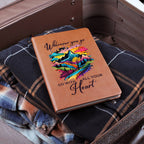 Go With All Your Heart - Premium Vegan Leather Journal - I Got You A Gift