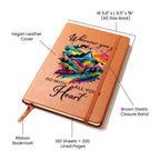 Go With All Your Heart - Premium Vegan Leather Journal - I Got You A Gift