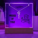 Personalized acrylic gift - custom keepsake expressing pride. This meaningful acrylic gift features personalized design, perfect for special occasions or heartfelt appreciation. Premium quality acrylic designed as a treasured display keepsake for meaningful moments.
The personalized acrylic gift is crafted as a meaningful keepsake - perfect for expressing appreciation, celebrating milestones, or honoring special relationships. Custom personalization to say congratulations.