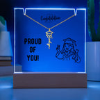 Personalized acrylic gift - custom keepsake expressing pride. This meaningful acrylic gift features personalized design, perfect for special occasions or heartfelt appreciation. Premium quality acrylic designed as a treasured display keepsake for meaningful moments.
The personalized acrylic gift is crafted as a meaningful keepsake - perfect for expressing appreciation, celebrating milestones, or honoring special relationships. Custom personalization to say congratulations.