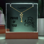 Personalized acrylic gift - custom keepsake expressing pride. This meaningful acrylic gift features personalized design, perfect for special occasions or heartfelt appreciation. Premium quality acrylic designed as a treasured display keepsake for meaningful moments.
The personalized acrylic gift is crafted as a meaningful keepsake - perfect for expressing appreciation, celebrating milestones, or honoring special relationships. Custom personalization to say congratulations.
