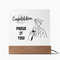 Personalized acrylic gift - custom keepsake expressing pride. This meaningful acrylic gift features personalized design, perfect for special occasions or heartfelt appreciation. Premium quality acrylic designed as a treasured display keepsake for meaningful moments.
The personalized acrylic gift is crafted as a meaningful keepsake - perfect for expressing appreciation, celebrating milestones, or honoring special relationships. Custom personalization to say congratulations.