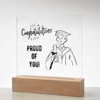 Personalized acrylic gift - custom keepsake expressing pride. This meaningful acrylic gift features personalized design, perfect for special occasions or heartfelt appreciation. Premium quality acrylic designed as a treasured display keepsake for meaningful moments.
The personalized acrylic gift is crafted as a meaningful keepsake - perfect for expressing appreciation, celebrating milestones, or honoring special relationships. Custom personalization makes it uniquely yours.