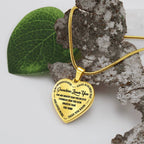 Grandma Loves You - Heart Necklace - I Got You A Gift