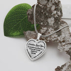 Grandma Loves You - Heart Necklace - I Got You A Gift