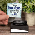 Hold Tightly - Cross Leather Bracelet - I Got You A Gift