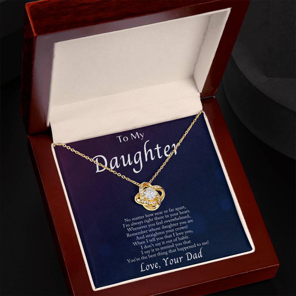 Im Always With You - Love Knot Necklace - I Got You A Gift