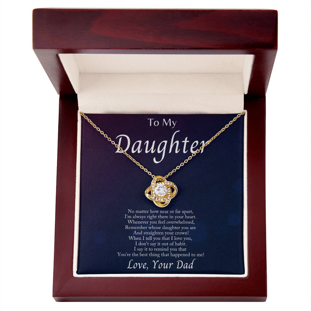 Im Always With You - Love Knot Necklace - I Got You A Gift
