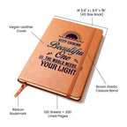 Keep Shining - Premium Vegan Leather Journal - I Got You A Gift