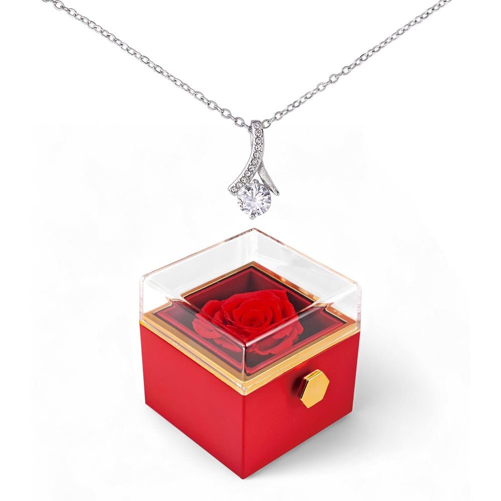 Luxury Rose Gift Box Necklace – A Moment She'll Never Forget - I Got You A Gift