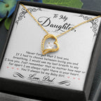 My Baby Girl - Forever Love Necklace - I Got You A Gift
