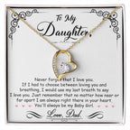My Baby Girl - Forever Love Necklace - I Got You A Gift