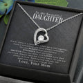 My Beautiful Daughter - Forever Love Necklace - I Got You A Gift
