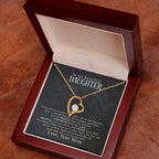 My Beautiful Daughter - Forever Love Necklace - I Got You A Gift