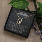 My Beautiful Daughter - Forever Love Necklace - I Got You A Gift