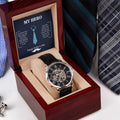 My Hero Dad - Openwork Watch - I Got You A Gift