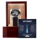 My Hero Dad - Openwork Watch - I Got You A Gift
