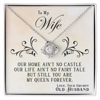My Queen Forever - Love Knot Necklace - I Got You A Gift