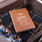 My Soulmate and Best Friend - For Husband - Premium Vegan Leather Journal - I Got You A Gift