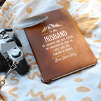 My Soulmate and Best Friend - For Husband - Premium Vegan Leather Journal - I Got You A Gift