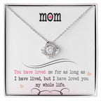 My Whole Life - Love Knot Necklace - I Got You A Gift