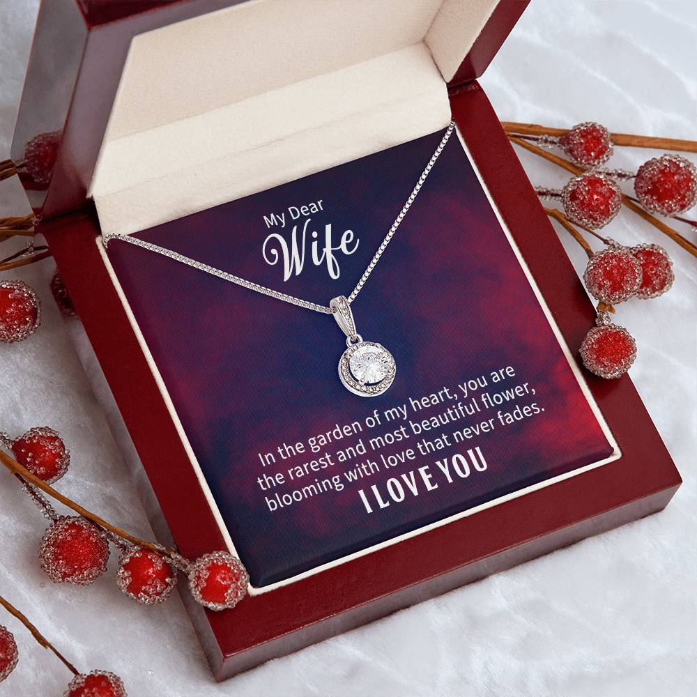 My Wife My Flower - Eternal Hope Necklace - I Got You A Gift