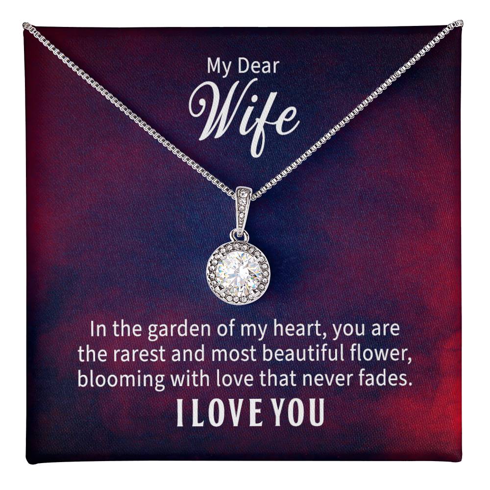 My Wife My Flower - Eternal Hope Necklace - I Got You A Gift