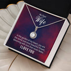 My Wife My Flower - Eternal Hope Necklace - I Got You A Gift