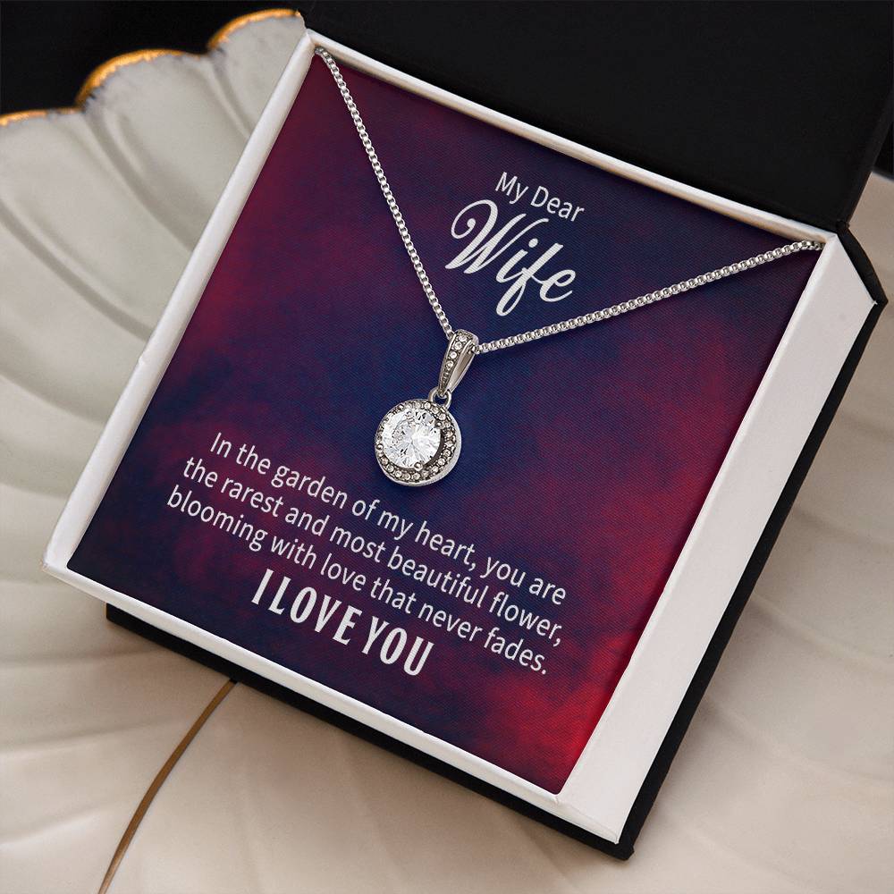 My Wife My Flower - Eternal Hope Necklace - I Got You A Gift