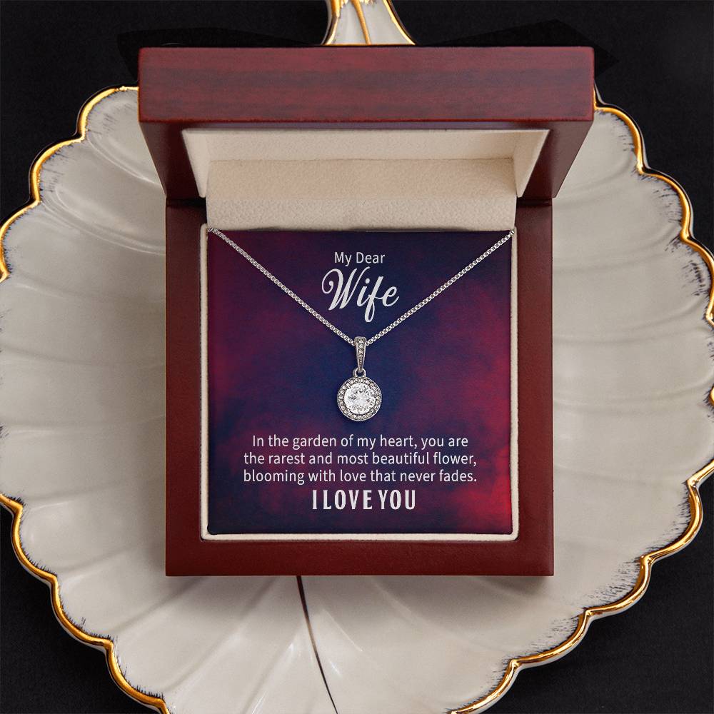 My Wife My Flower - Eternal Hope Necklace - I Got You A Gift