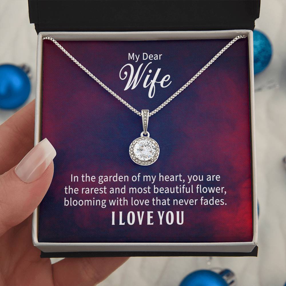 My Wife My Flower - Eternal Hope Necklace - I Got You A Gift